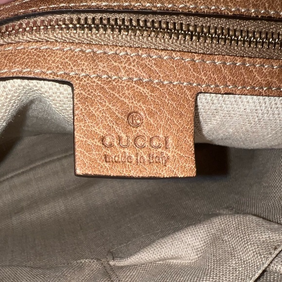 Like new! Gucci leather hobo 2 way Jackie bamboo bag - w/ dust bag - Picture 12 of 15